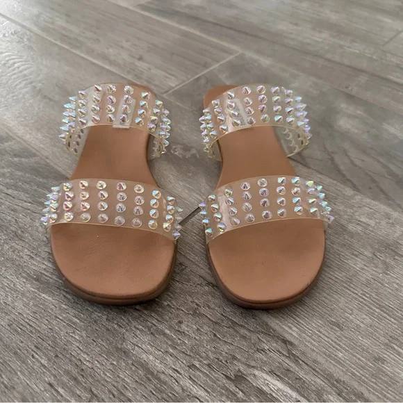 Steve Madden Iridescent Blizie Sandals - Picture 2 of 11